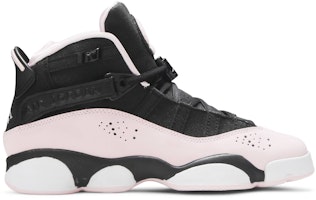 (Youth) Air Jordan 6 Rings 'Black Pink Foam' 323399-006 (Youth) Air Jordan 6 Rings 'Black Pink Foam' 323399-006