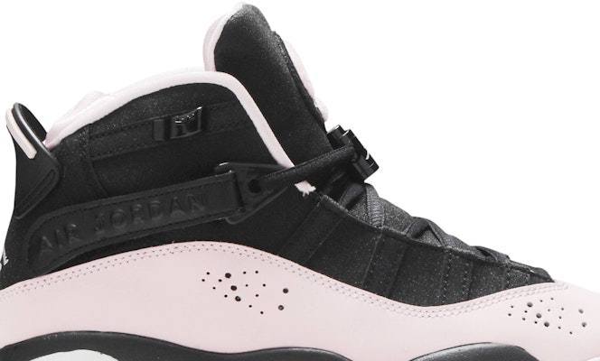 Pink and black clearance jordan 6 rings