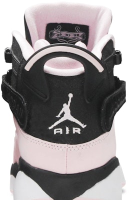 (JR) Air Jordan 6 Rings 'Hitam Pink Foam' 323399-006 Sizing (JR) Air Jordan 6 Rings 'Hitam Pink Foam' 323399-006