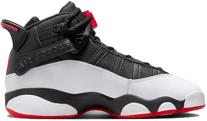 (JR) Air Jordan 6 Rings 'Hitam Merah Varsiti' 323419-067 Order (JR) Air Jordan 6 Rings 'Hitam Merah Varsiti' 323419-067