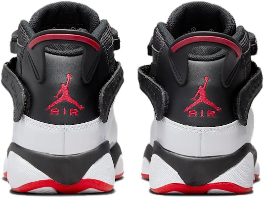 (JR) Air Jordan 6 Rings 'Hitam Merah Varsiti' 323419-067 Shop (JR) Air Jordan 6 Rings 'Hitam Merah Varsiti' 323419-067