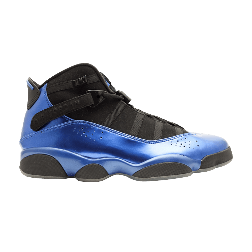 (Youth) Air Jordan 6 Rings 'Black Varsity Royal' 323432-003