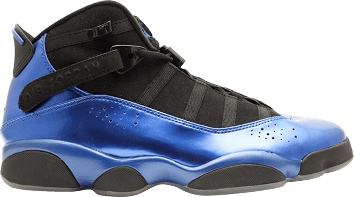 (Youth) Air Jordan 6 Rings 'Black Varsity Royal' 323432-003 Buy (Youth) Air Jordan 6 Rings 'Black Varsity Royal' 323432-003