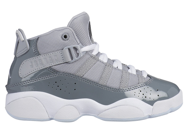 Buy (JR) Air Jordan 6 Rings 'Cool Grey' Sneaker Retro Abu-Abu 323432-015