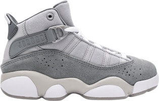 (Youth) Air Jordan 6 Rings 'Matte Silver' 323432-014 (Youth) Air Jordan 6 Rings 'Matte Silver' 323432-014