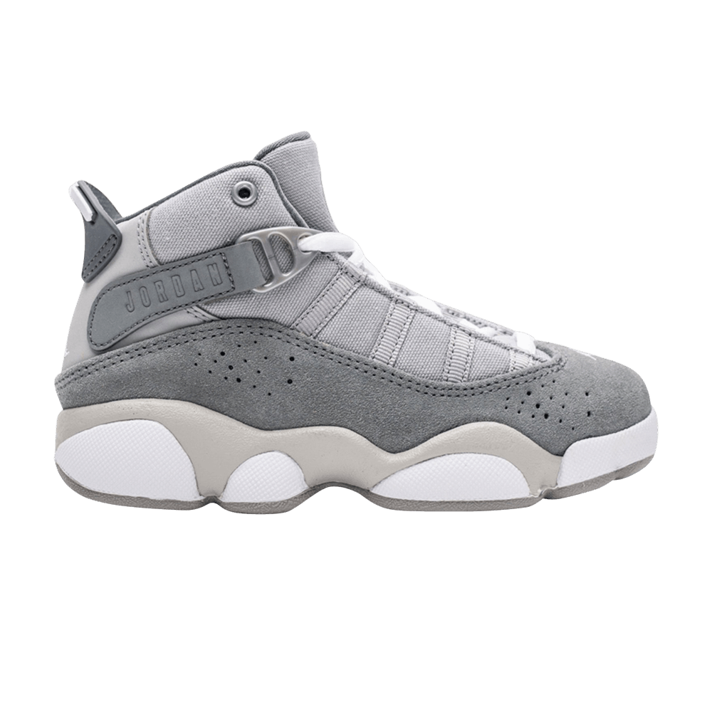 (Youth) Air Jordan 6 Rings 'Matte Silver' 323432-014