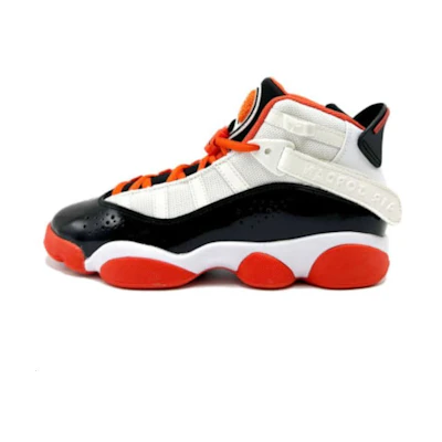(Youth) Jordan 6 Rings 'White Black Team Orange'