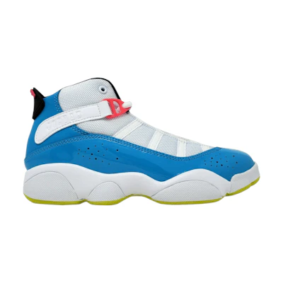 (Youth) Jordan 6 Rings 'White Light Blue Fury'