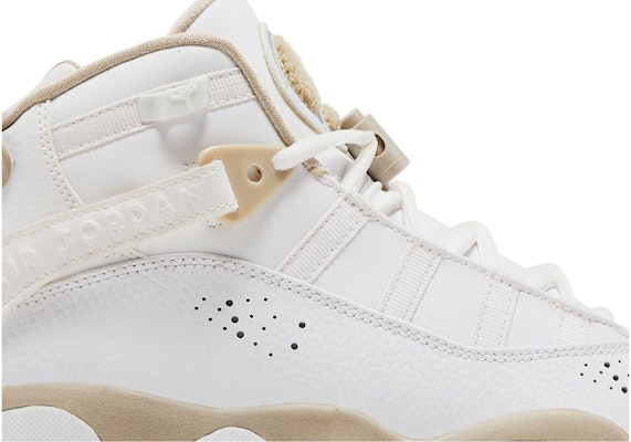 (Youth) Air Jordan 6 Rings 'White Sand' 323399-107 Order (Youth) Air Jordan 6 Rings 'White Sand' 323399-107