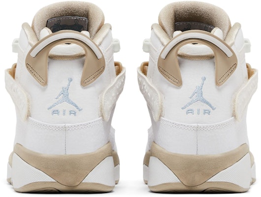 (Youth) Air Jordan 6 Rings 'White Sand' 323399-107 Details for (Youth) Air Jordan 6 Rings 'White Sand' 323399-107