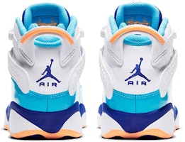 (JR) 에어 조던 6 링스 "화이트 블루 오렌지" 🟠 323399-105 Purchase (JR) 에어 조던 6 링스 "화이트 블루 오렌지" 🟠 323399-105