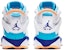(JR) Air Jordan 6 Rings 'Putih Biru Jingga' 323399-105