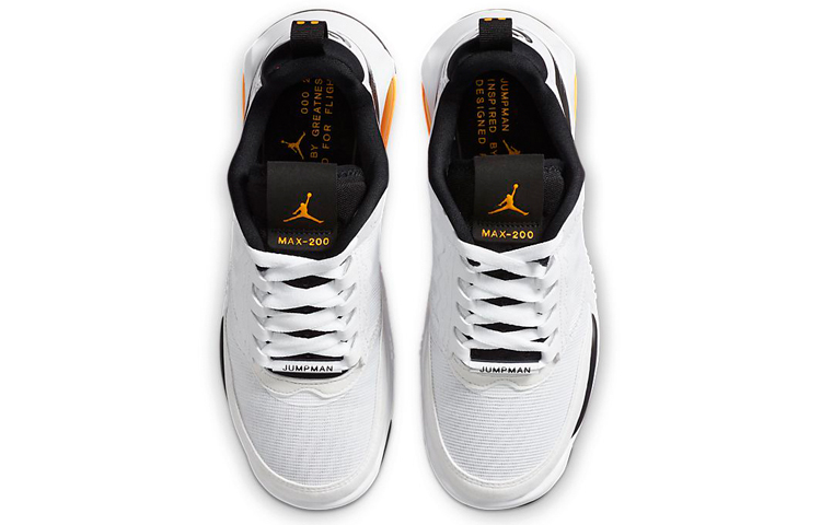 Shop (JR) Air Jordan Air Max 200 'Hitam Putih Kuning' CD5161-108
