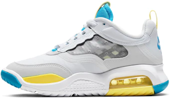 (Youth) Air Jordan Air Max 200 'Grey Blue Yellow' CD5161-004 (Youth) Air Jordan Air Max 200 'Grey Blue Yellow' CD5161-004