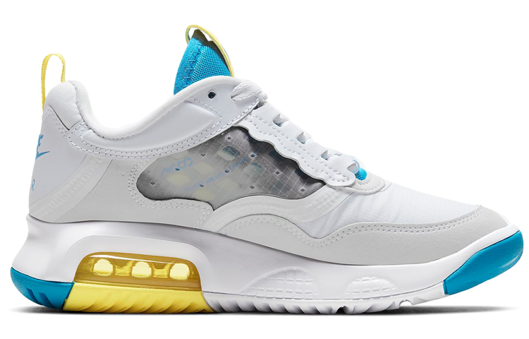 Order (JR) Air Jordan Air Max 200 'Kelabu Biru Kuning' CD5161-004