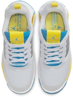 (JR) Air Jordan Air Max 200 'Abu-abu Biru Kuning' CD5161-004 Shop (JR) Air Jordan Air Max 200 'Abu-abu Biru Kuning' CD5161-004