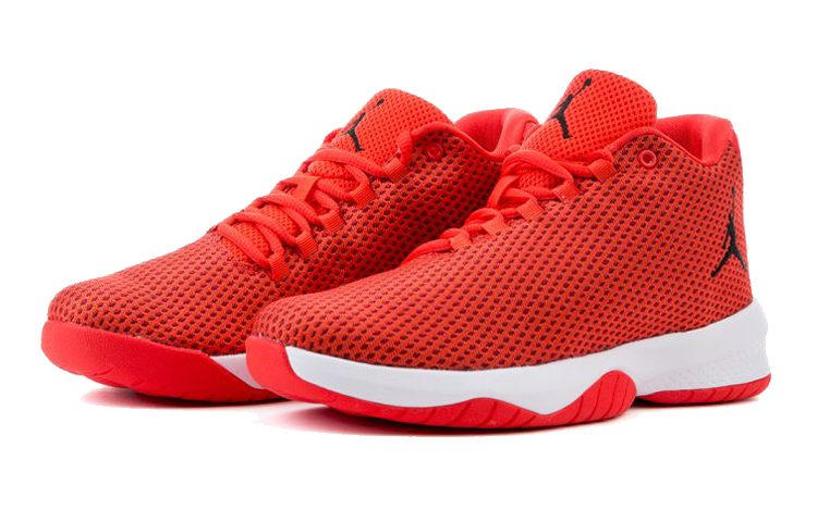 Lookbook (JR) 에어 조던 B. 플라이 '맥스 오렌지 블랙 짐 레드' 881446-803