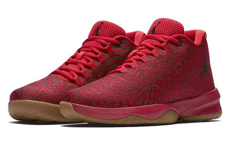 Lookbook (JR) Air Jordan B.Fly Kasut Bola Keranjang University Red 881446-602