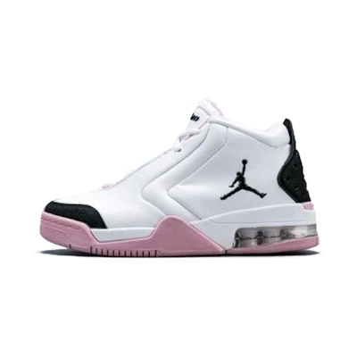 (Youth) Jordan Big Fund Sneakers White/Black/Pink