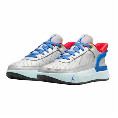 (Youth) Air Jordan Day1 EO 'Metallic Silver Game Royal Glacier Blue' FQ1306-003 Lookbook (Youth) Air Jordan Day1 EO 'Metallic Silver Game Royal Glacier Blue' FQ1306-003