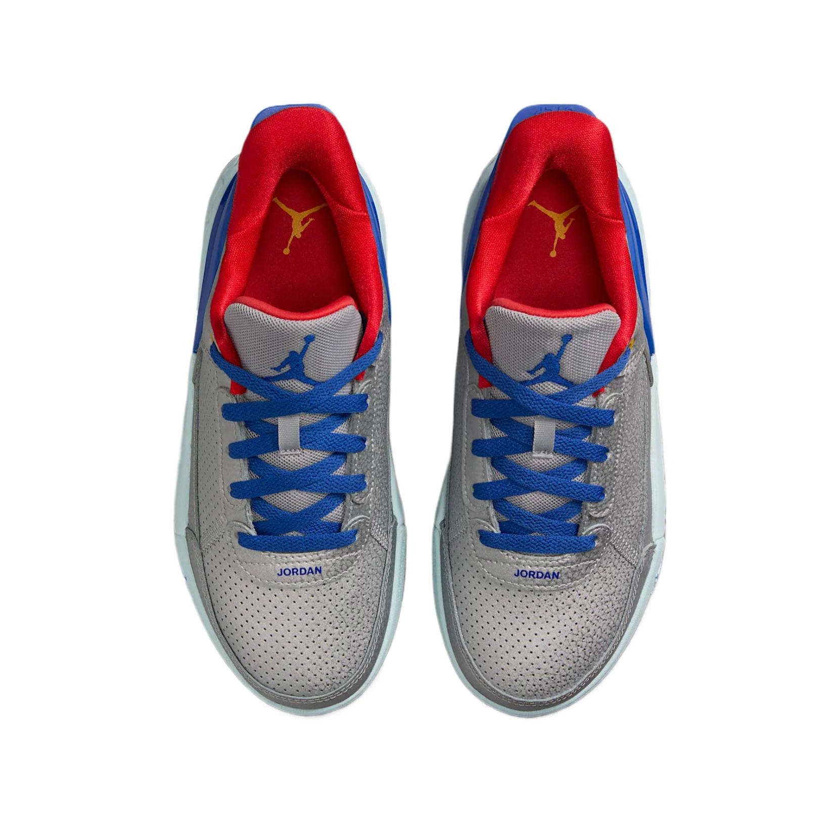 Purchase (JR) Air Jordan DAY1 EO Plateado Metálico Rojo Carmesí Azul Glaciar Azul Real FQ1306-003