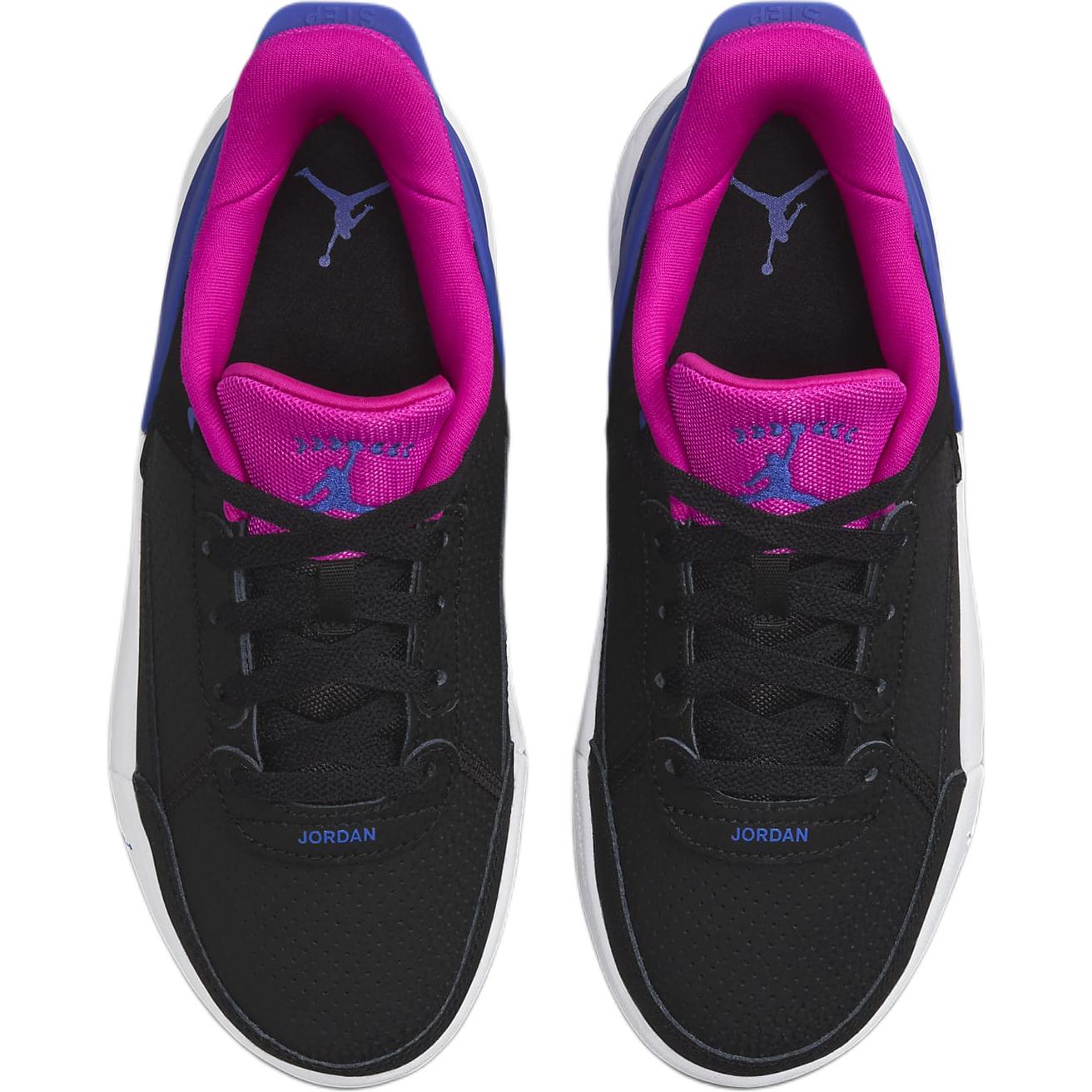 Lookbook (JR) Air Jordan Day 1 EasyOn '黑火粉皇家' FQ1306-064