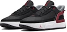 Lookbook (JR) Air Jordan Day 1 EasyOn 'Bred' Lelaki Hitam Merah FQ1306-006