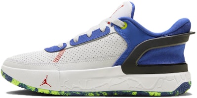 (Youth) Air Jordan Day 1 EasyOn 'White Storm Blue' FQ1306-100 (Youth) Air Jordan Day 1 EasyOn 'White Storm Blue' FQ1306-100