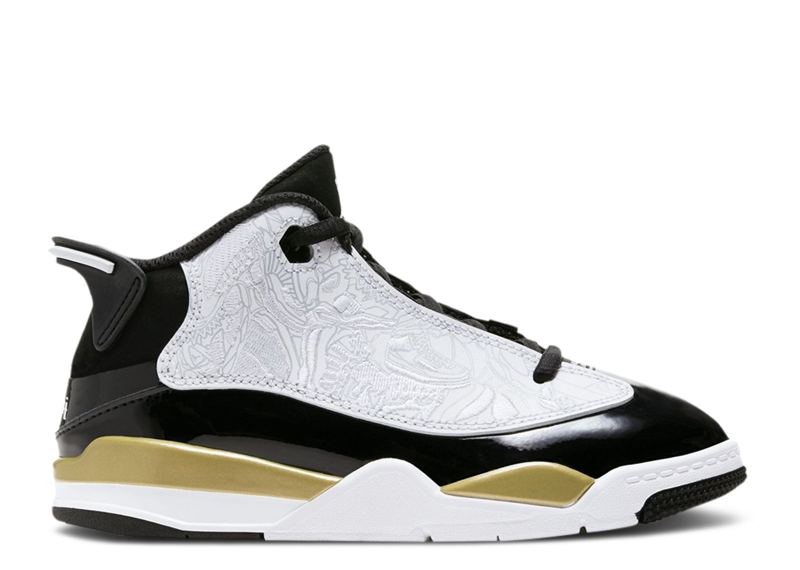 (Youth) Air Jordan Dub Zero 'Metallic Gold' 311071-005