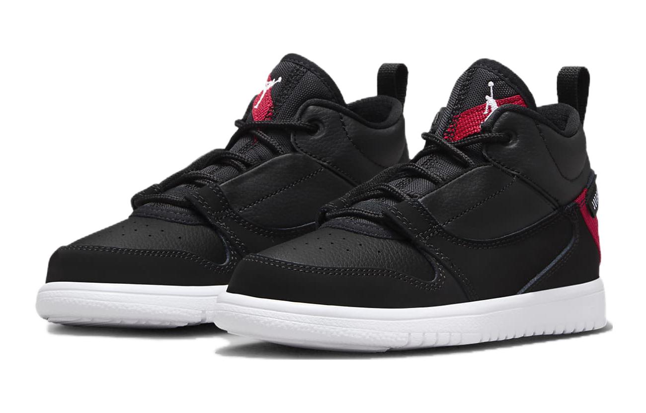 Lookbook (JR) Air Jordan Fadeaway 'Hitam Gym Merah' AO1330-016