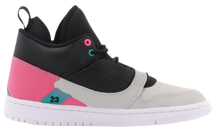 (Youth) Jordan Fadeaway 'Light Gray Black' 圖 2