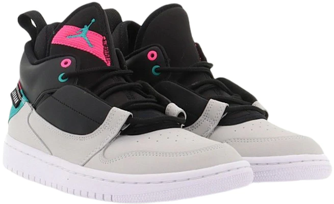 (JR) Air Jordan Fadeaway ''Hellgrau Schwarz'' AO1331-030 Lookbook (JR) Air Jordan Fadeaway ''Hellgrau Schwarz'' AO1331-030