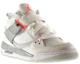 Lookbook (JR) Air Jordan Flight 45 Grigio ''Grey Red'' 644869-123