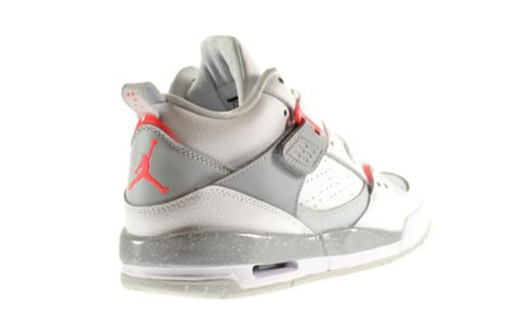 Shop (JR) Air Jordan Flight 45 Grigio ''Grey Red'' 644869-123