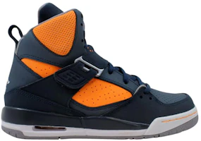 Order 大童 Jordan Flight 45 圓頭舒適百搭 防踢減震 高幫 兒童籃球鞋 黃色