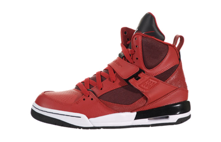 (Youth) Air Jordan Flight 45 High 'Red Black' 524865-600