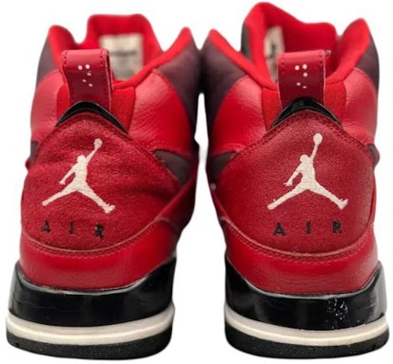 (JR) Air Jordan Flight 45 Tinggi 'Merah Hitam' 524865-600 Shop (JR) Air Jordan Flight 45 Tinggi 'Merah Hitam' 524865-600