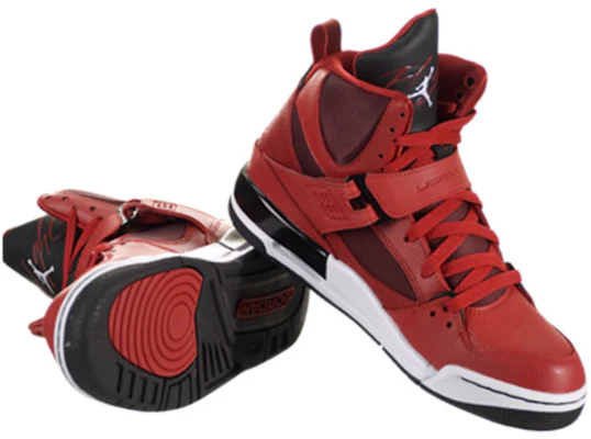 (JR) Air Jordan Flight 45 High ''Rosso Nero'' 524865-600 Purchase (JR) Air Jordan Flight 45 High ''Rosso Nero'' 524865-600