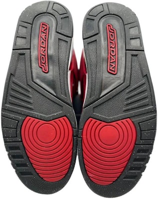 (JR) Air Jordan Flight 45 Tinggi 'Merah Hitam' 524865-600 Details for (JR) Air Jordan Flight 45 Tinggi 'Merah Hitam' 524865-600