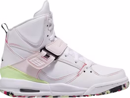 (Youth) Air Jordan Flight 45 High 'White Barely Volt' CI5762-176 (Youth) Air Jordan Flight 45 High 'White Barely Volt' CI5762-176