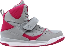 (Youth) Air Jordan Flight 45 High GP 'Wolf Grey Pink' 524863-019 (Youth) Air Jordan Flight 45 High GP 'Wolf Grey Pink' 524863-019