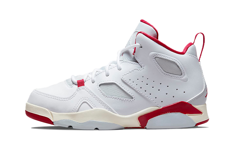 (Youth) Air Jordan Flight Club 91 'White Mystic Hibiscus' DM1686-102