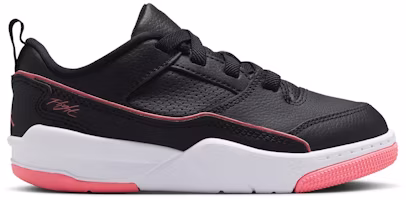 (Youth) Air Jordan Flight Court 'Black White Pink Gaze' HF3332-009 (Youth) Air Jordan Flight Court 'Black White Pink Gaze' HF3332-009