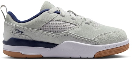 (Youth) Air Jordan Flight Court 'Neutral Grey Midnight Navy Gum' HF3332-004 (Youth) Air Jordan Flight Court 'Neutral Grey Midnight Navy Gum' HF3332-004