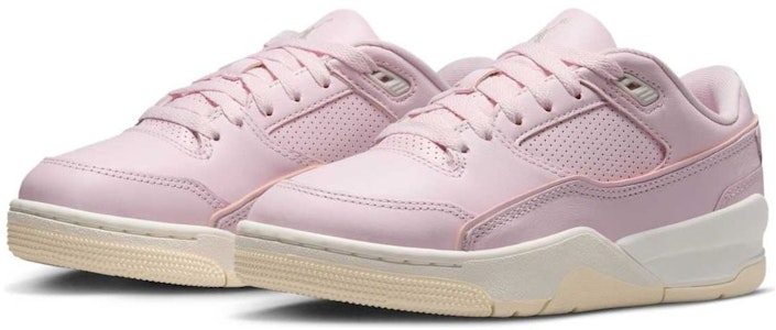 (JR) Air Jordan Flight Court ''Pink Foam Muslin'' Merah Jambu Muslin. HF3333-600 Shop (JR) Air Jordan Flight Court ''Pink Foam Muslin'' Merah Jambu Muslin. HF3333-600