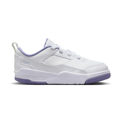 (Youth) Jordan Flight Court 'White Dusty Amethyst'