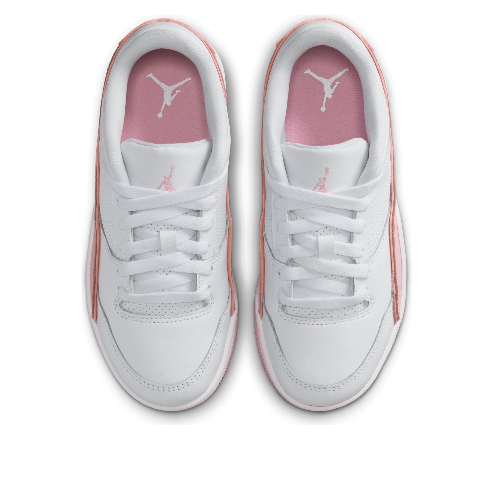 Lookbook (Youth) Air Jordan Flight Court 'White Medium Soft Pink' HF3333-161