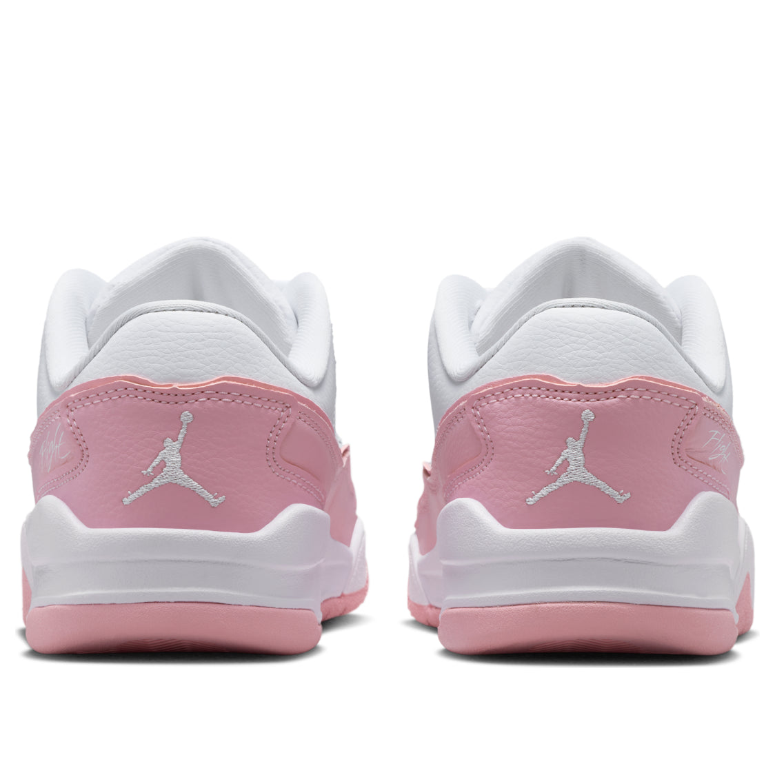 Shop (Youth) Air Jordan Flight Court 'White Medium Soft Pink' HF3333-161