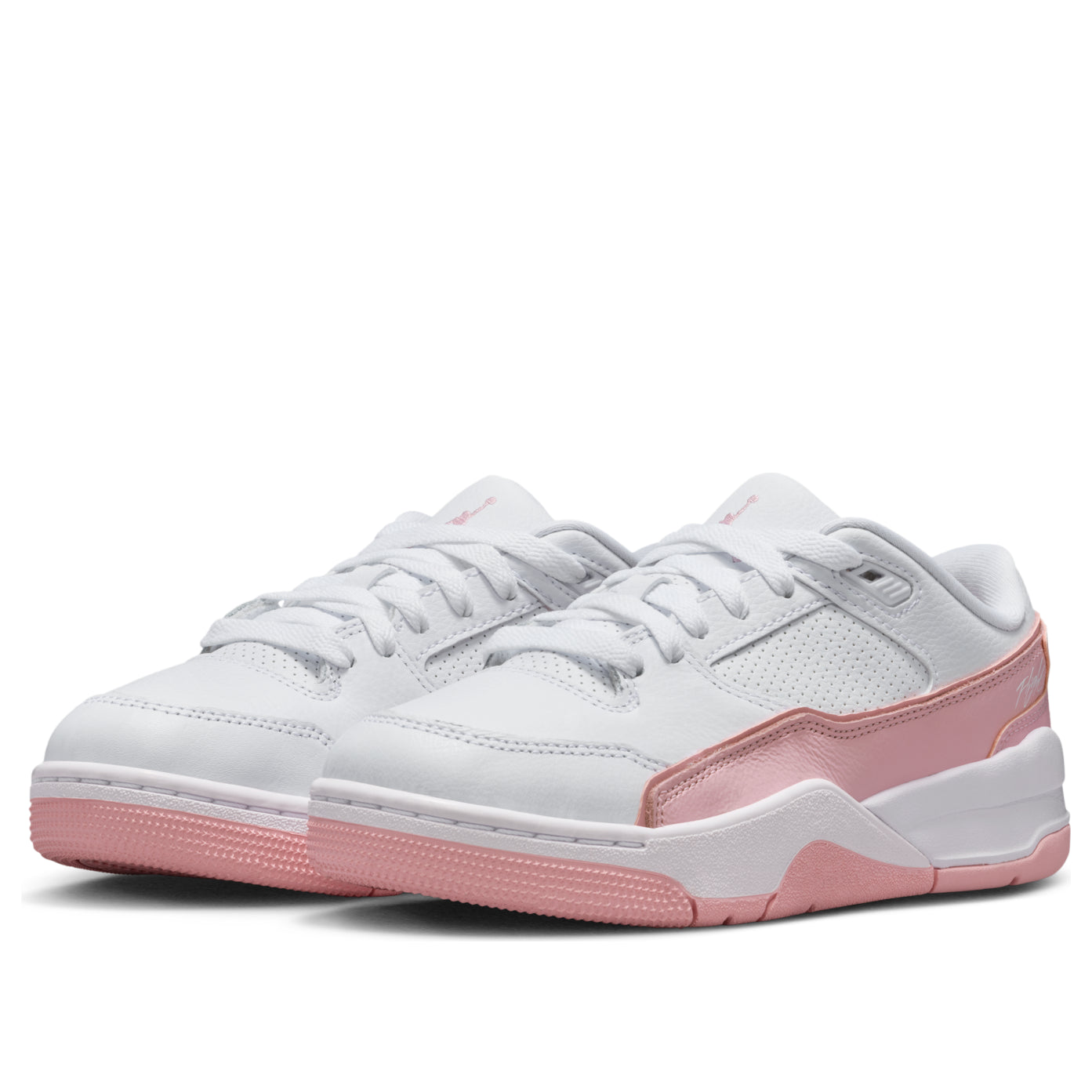Purchase (Youth) Air Jordan Flight Court 'White Medium Soft Pink' HF3333-161