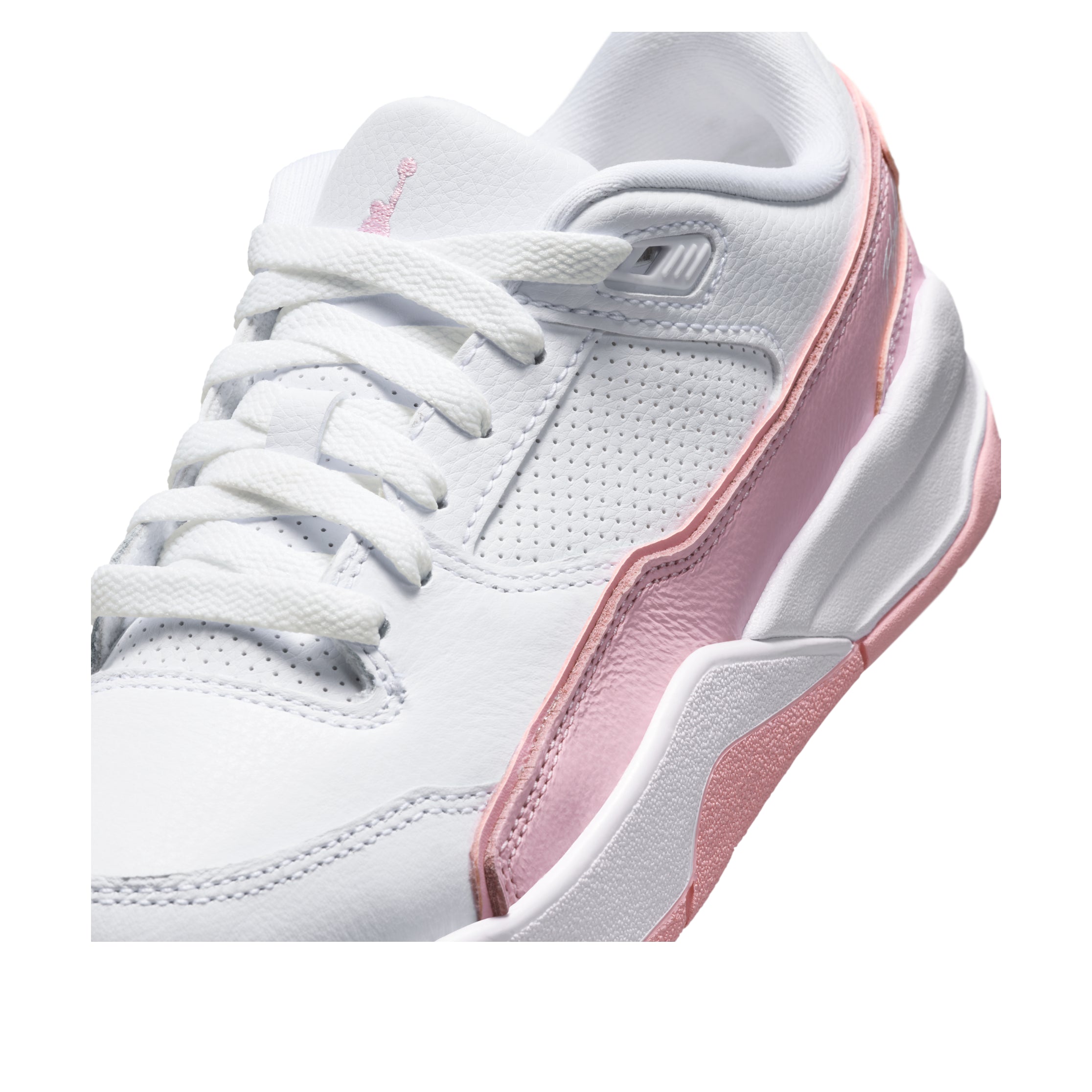 Details for (Youth) Air Jordan Flight Court 'White Medium Soft Pink' HF3333-161